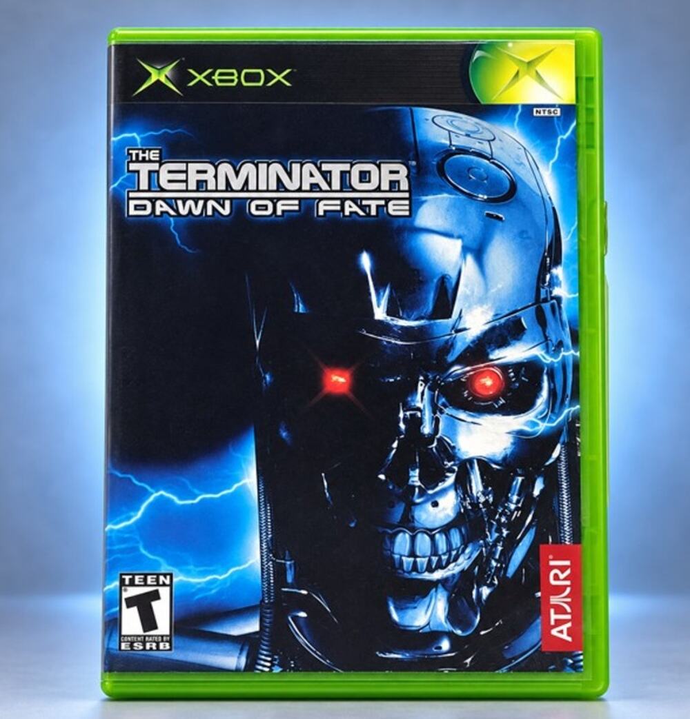 The Terminator Dawn of Fate Original Xbox Complete CIB Game Pre Owned